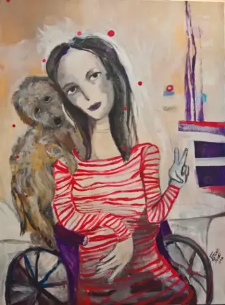 artwork by Farnaz Shoar