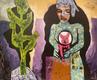 artwork by Dorisa Rahmanian