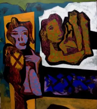 artwork by Dorisa Rahmanian