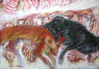 artwork by Ebrahim Hasanzade