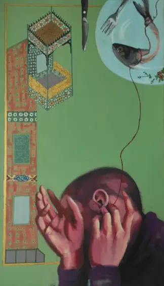 artwork by Elham Hoseinpour