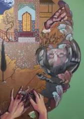artwork by Elham Hoseinpour