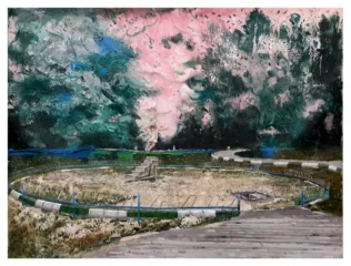 اثر هنرمند فرناز باغبان پیرایش