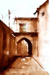 اثر هنرمند فیروزه بختیاری