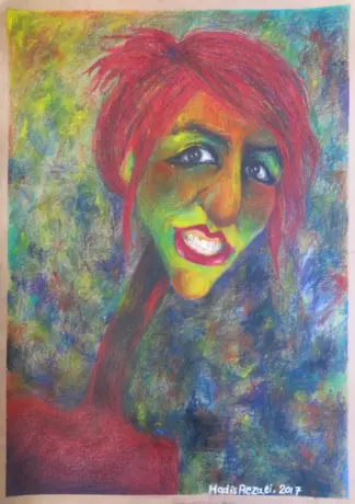 artwork by Hadis Rezaei