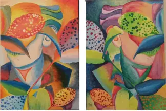 artwork by Haniye Sarafi