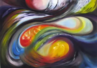artwork by Mansoureh Ashrafi