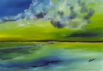 artwork by Mansoureh Ashrafi