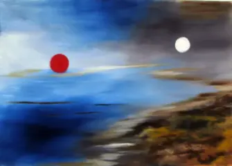 artwork by Mansoureh Ashrafi