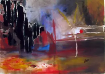 artwork by Mansoureh Ashrafi
