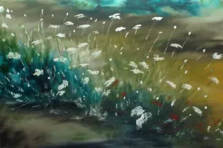 artwork by Mansoureh Ashrafi