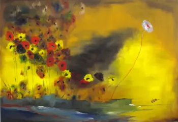 artwork by Mansoureh Ashrafi