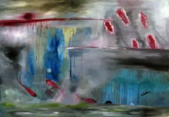 artwork by Mansoureh Ashrafi