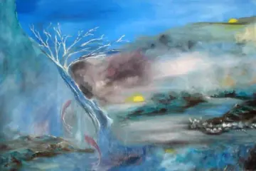 artwork by Mansoureh Ashrafi