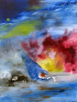 artwork by Mansoureh Ashrafi
