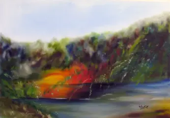 artwork by Mansoureh Ashrafi