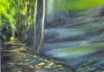 artwork by Mansoureh Ashrafi