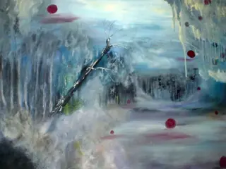 artwork by Mansoureh Ashrafi