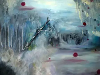 artwork by Mansoureh Ashrafi