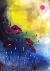 artwork by Mansoureh Ashrafi
