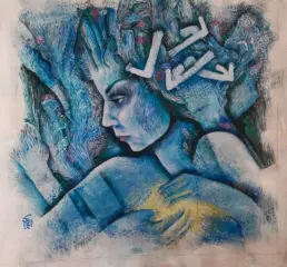 اثر هنرمند رویا بیژنی