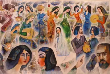 اثر هنرمند رویا بیژنی