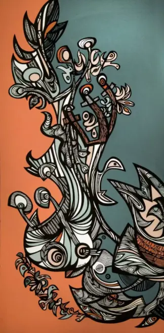 artwork by Azadeh Nikoo