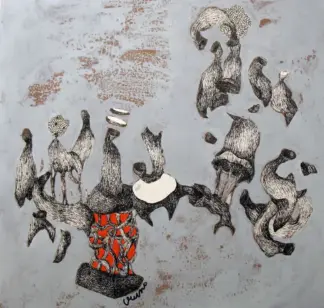 artwork by Hoda Refahi