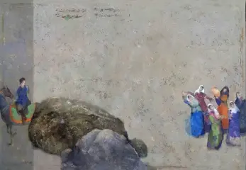 اثر هنرمند ترحم سلمانی