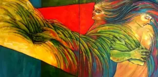 artwork by Azam Akbarhalvaie
