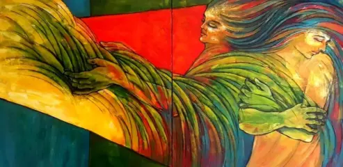 artwork by Azam Akbarhalvaie