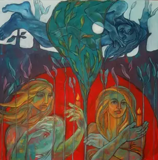 artwork by Azam Akbarhalvaie