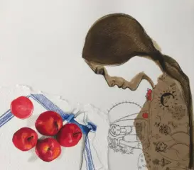 artwork by Mahnaz Shojaeian