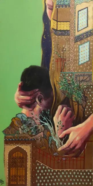 artwork by Elham Hoseinpour artwork by Elham Hoseinpour