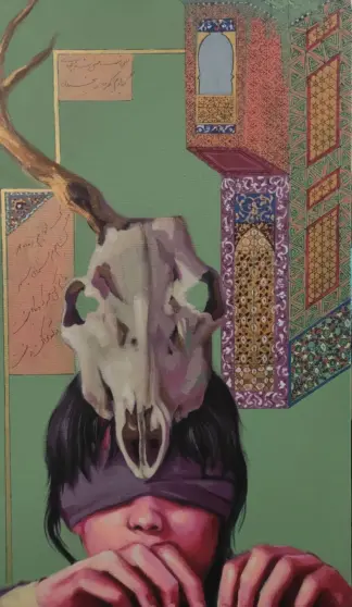 artwork by Elham Hoseinpour