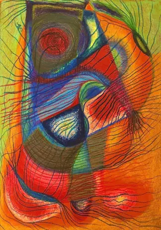 artwork by Elham Hoseinpour
