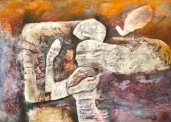 اثر هنرمند رویا بیژنی
