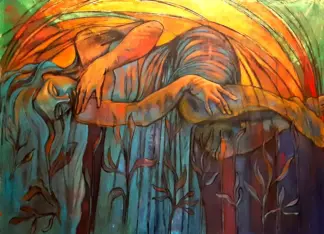 artwork by Azam Akbarhalvaie