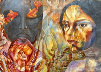 artwork by Elnaz Anzabinezhad