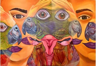 artwork by Elnaz Anzabinezhad artwork by Elnaz Anzabinezhad