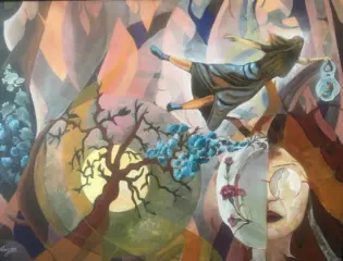 artwork by Elnaz Anzabinezhad