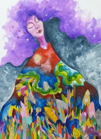 artwork by Samaneh Jafari
