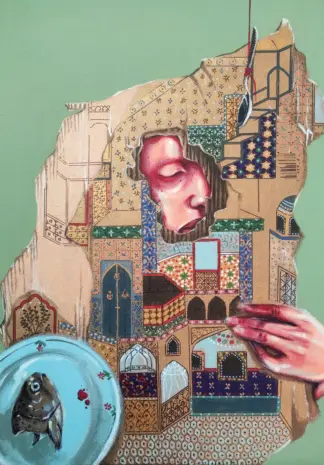 artwork by Elham Hoseinpour