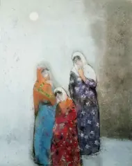 اثر هنرمند ترحم سلمانی