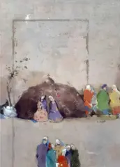 اثر هنرمند ترحم سلمانی