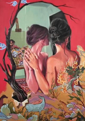 artwork by Elham Hoseinpour artwork by Elham Hoseinpour