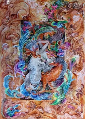 artwork by Hamid Rahmani