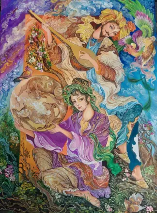 artwork by Hamid Rahmani artwork by Hamid Rahmani