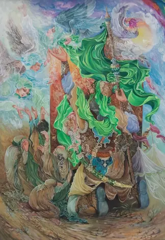artwork by Hamid Rahmani artwork by Hamid Rahmani