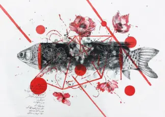 artwork by Narges Hedayat artwork by Narges Hedayat